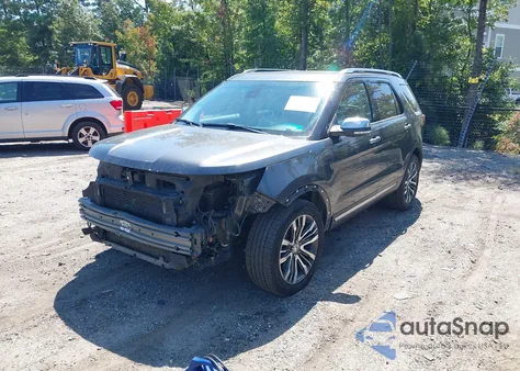 2016 Ford Explorer Platinum from USA, damaged, VIN 1FM5K8HT7GGC02246